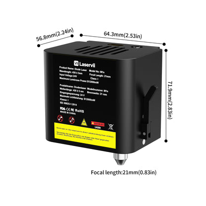 Laservii M1s Laser Engraver 12W Laser Kit