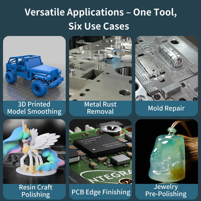 Laservii Ceramic fiber grinding strips (5 pcs)