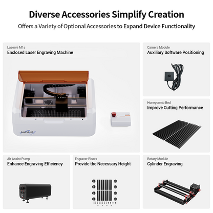 Laservii M1s Enclosed Laser Engraver