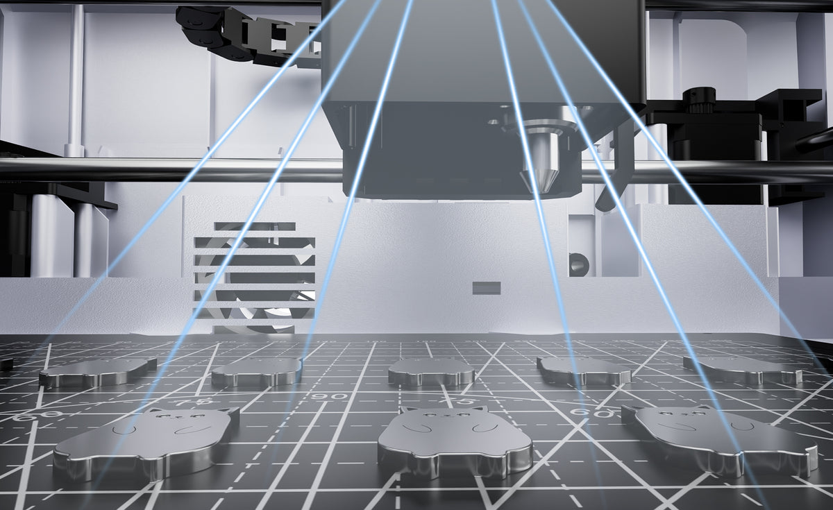 Work without limits. The wide camera coverage allows you to preview and position materials with ease.