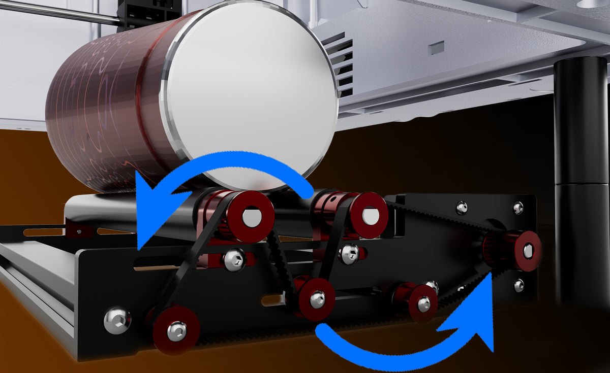 Featuring a cover profile and aluminum alloy spacer structure, it ensures smooth operation even under high torque, delivering a stable, vibration-free engraving experience.