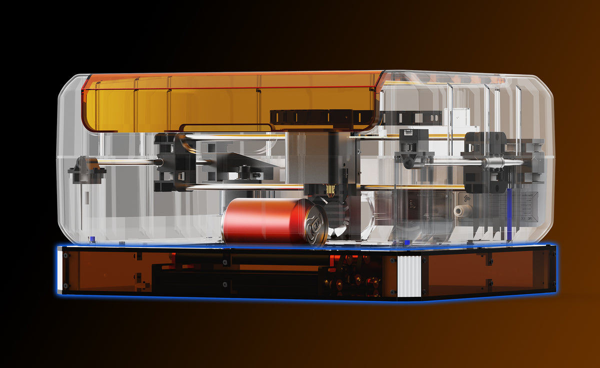 Fully sealed protection prevents both laser leakage and smoke escape, allowing safe and clean creation to seamlessly integrate into your life at any time.