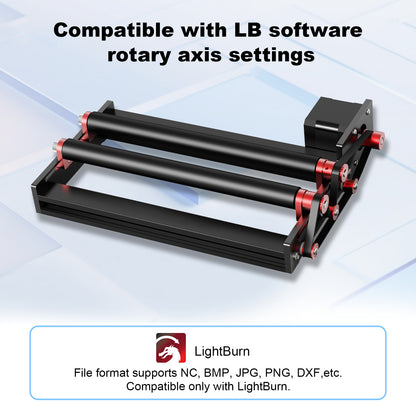 Laservii TR3 Rotary Module (Compatible only with LightBurn)